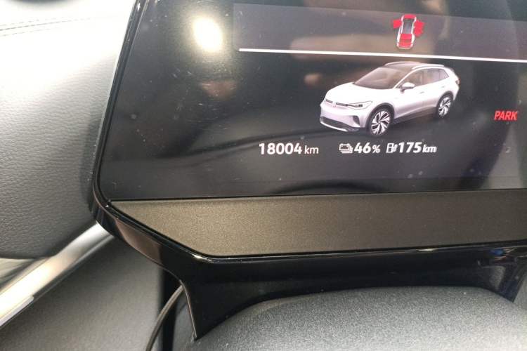 Used Volkswagen ID.4 CROZZ 2024 Pure Edition Limited Edition Odometer Close Up