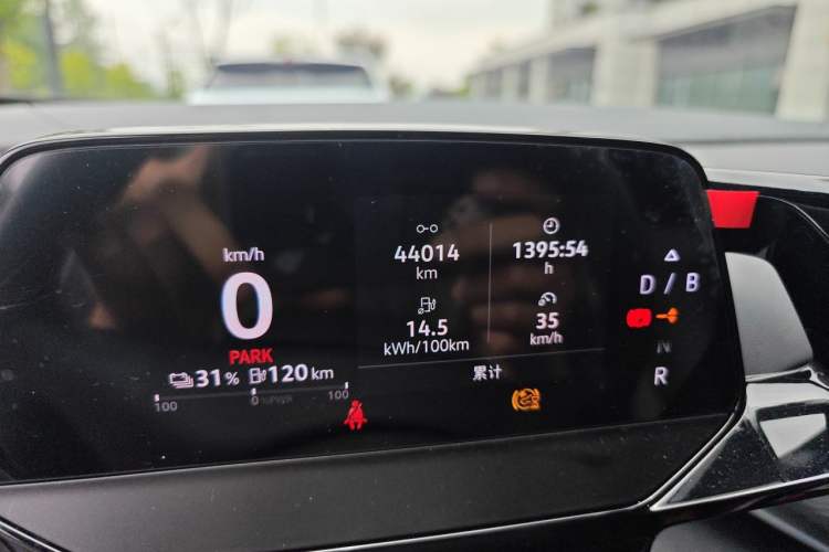 Used Volkswagen ID.4 CROZZ 2024 Pure Edition Limited Edition Odometer Close Up