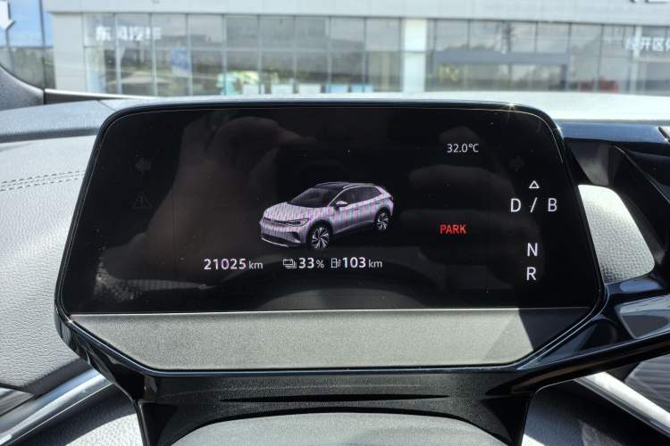 Used Volkswagen ID.4 CROZZ 2024 Pure Edition Limited Edition Odometer Close Up