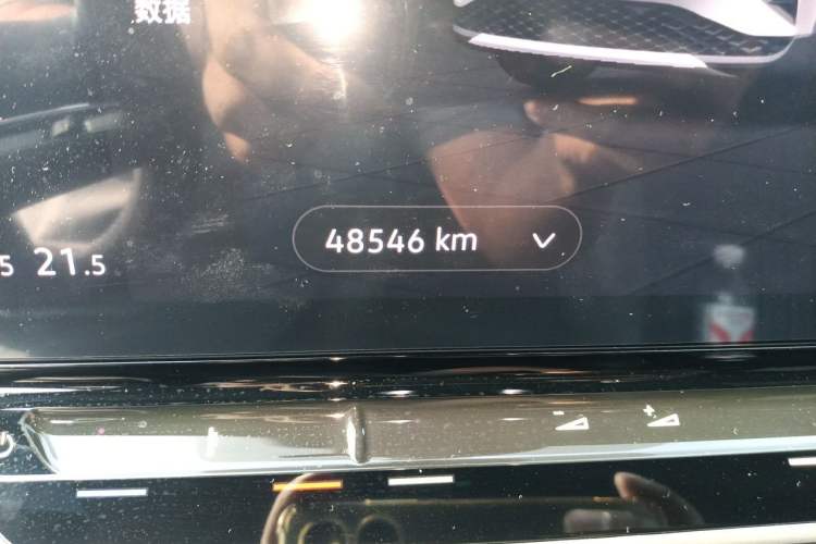 Used Volkswagen ID.4 CROZZ 2024 Pure Edition Limited Edition Odometer Close Up