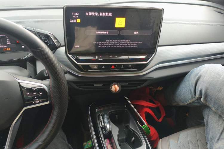 Used Volkswagen ID.4 CROZZ 2024 Pure Edition Limited Edition Audio And AC Panel