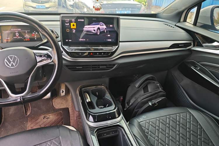 Used Volkswagen ID.4 CROZZ 2024 Pure Edition Limited Edition Audio And AC Panel