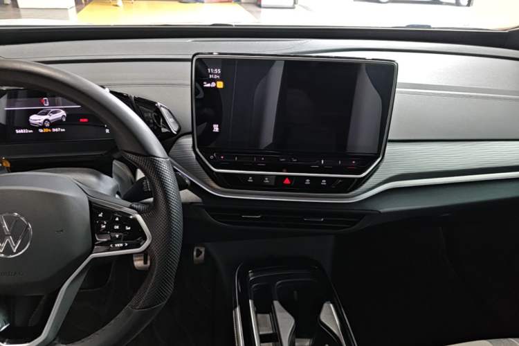 Used Volkswagen ID.4 CROZZ 2024 Pure Edition Limited Edition Audio And AC Panel