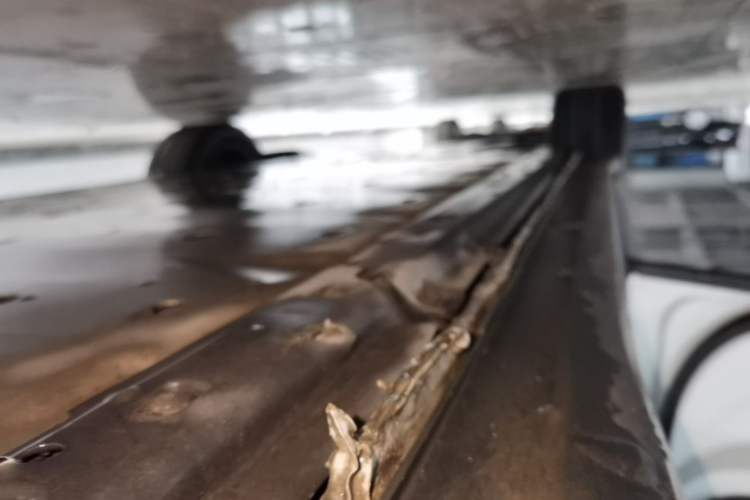 Used Volkswagen ID.4 CROZZ 2024 PURE+ model Left Side Sill