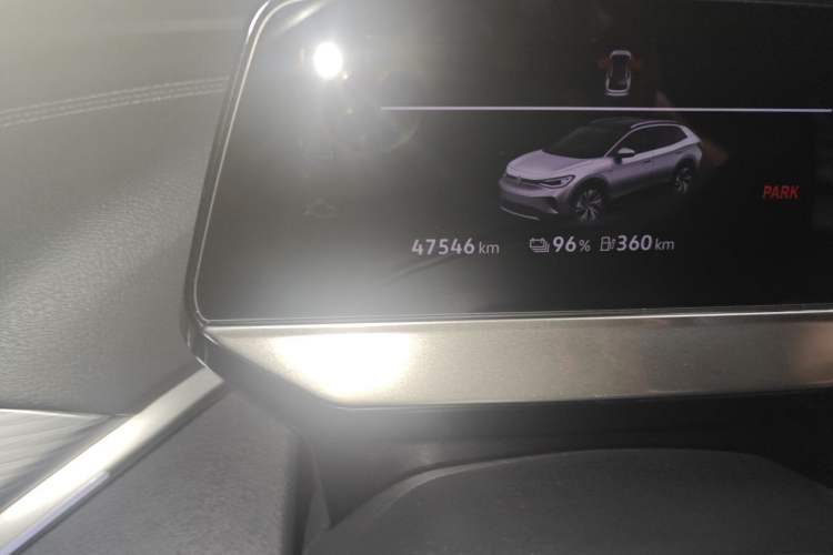 Used Volkswagen ID.4 CROZZ 2024 Pure Edition Limited Edition Odometer Close Up