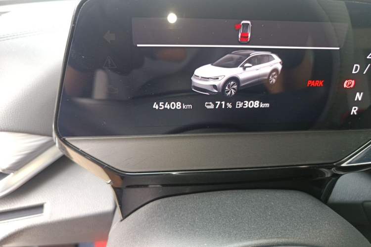 Used Volkswagen ID.4 CROZZ 2024 Pure Edition Limited Edition Odometer Close Up