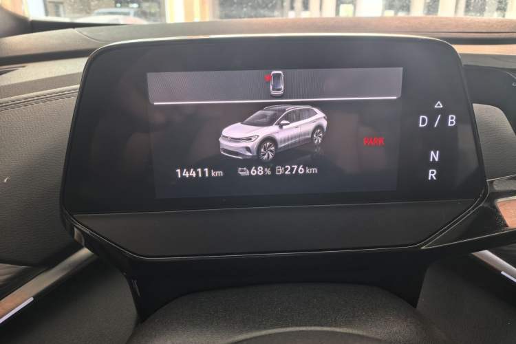 Used Volkswagen ID.4 CROZZ 2024 Pure Edition Limited Edition Odometer Close Up