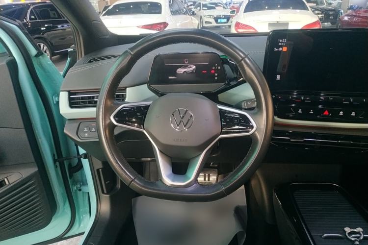 Used Volkswagen ID.4 X 2023 Ultra-Intelligent Long-Range Version Steering Wheel