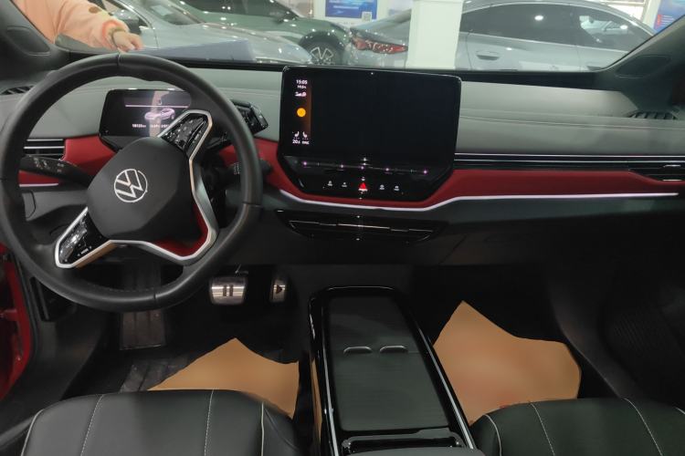 Used Volkswagen ID.4 X 2023 Upgraded Model Pure Long-Range Version Center Console