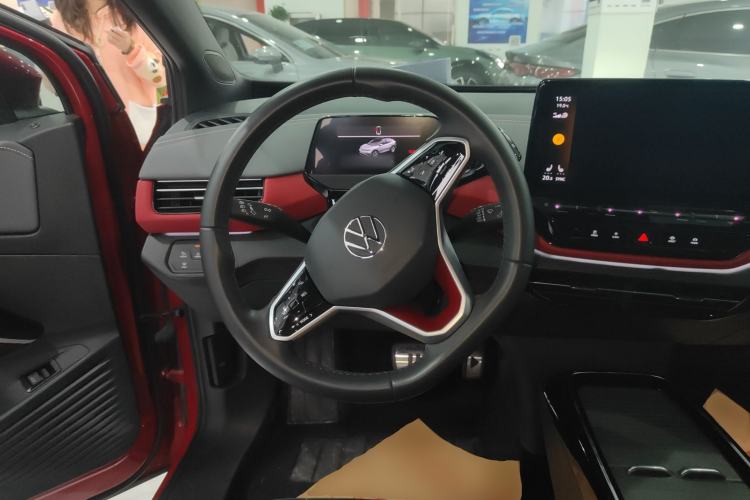 Used Volkswagen ID.4 X 2023 Upgraded Model Pure Long-Range Version Steering Wheel