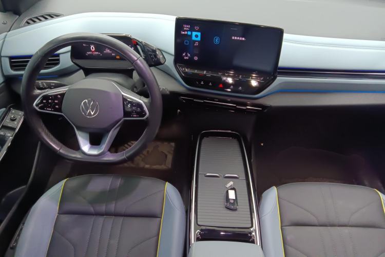 Used Volkswagen ID.4 X 2023 Ultra-Intelligent Long-Range Version Center Console