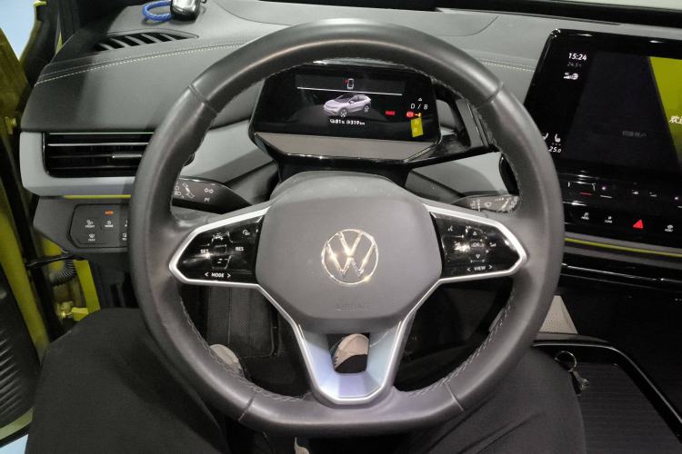 Used Volkswagen ID.4 X 2021 Prime Kinergy Four-Wheel Drive Edition Steering Wheel