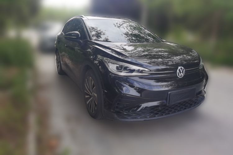 Used Volkswagen ID.4 X 2021 Pure+ Long-Range Edition Front Right 45 Deg