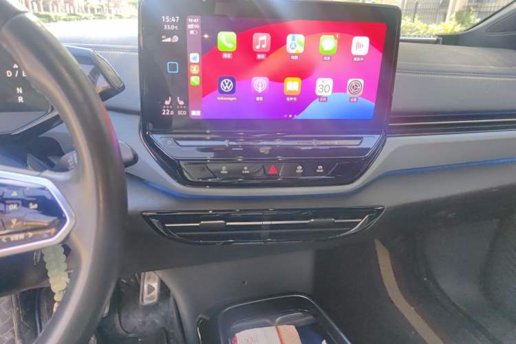 Used Volkswagen ID.4 X 2021 Pro Smart Long-Range Edition Audio And AC Panel