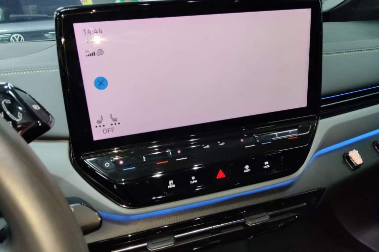 Used Volkswagen ID.4 X 2021 Kinergy All-Wheel Drive Early-Bird Edition Audio And AC Panel