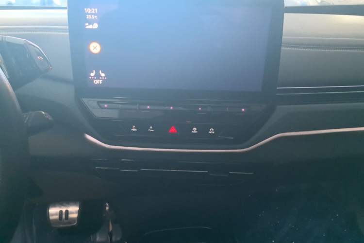 Used Volkswagen ID.4 X 2021 Pure+ Long-Range Edition Audio And AC Panel