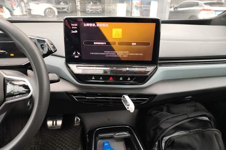 Used Volkswagen ID.4 X 2021 Pure Edition Audio And AC Panel