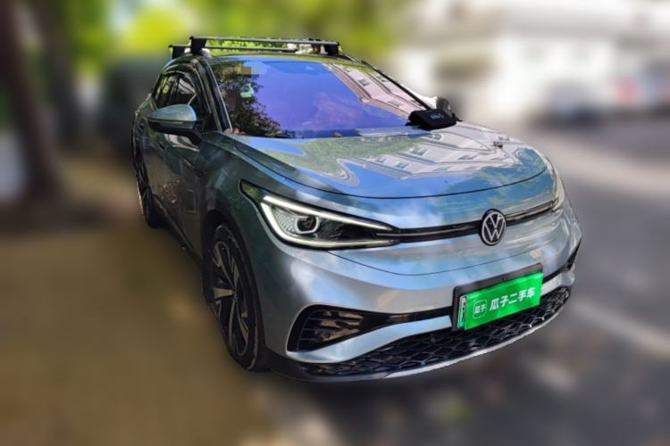 Used Volkswagen ID.4 X 2021 Kinergy All-Wheel Drive Early-Bird Edition Front Right 45 Deg