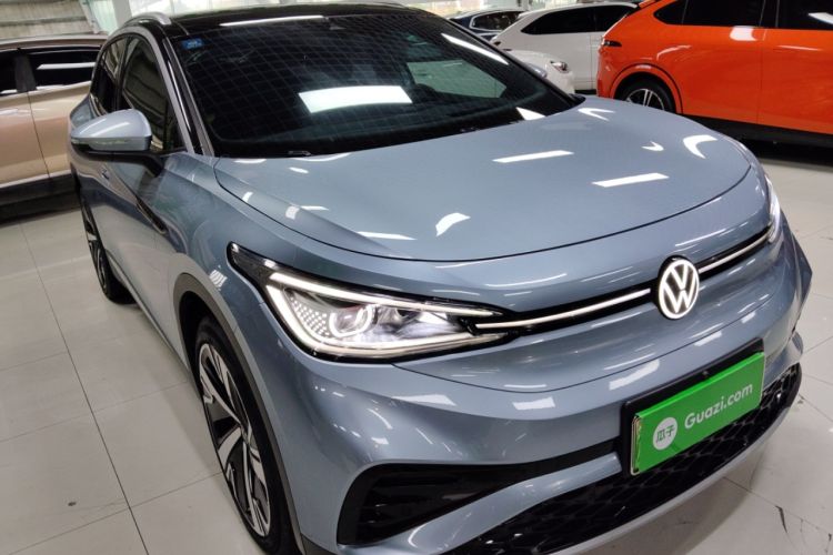 Used Volkswagen ID.4 X 2021 Kinergy All-Wheel Drive Early-Bird Edition Front Right 45 Deg