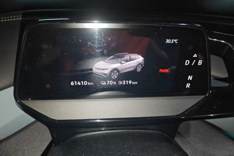 Used Volkswagen ID.4 X 2021 Pro Smart Long-Range Edition Odometer Close Up