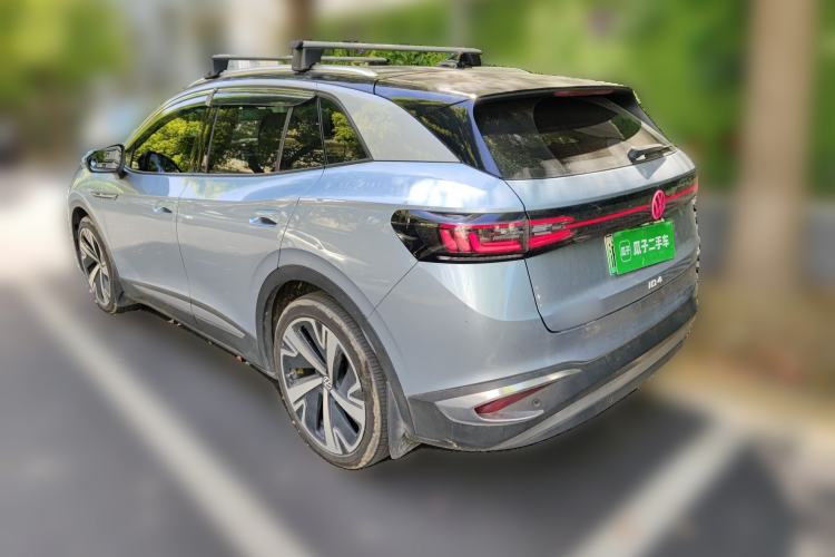 Used Volkswagen ID.4 X 2021 Kinergy All-Wheel Drive Early-Bird Edition Rear Left 45 Deg