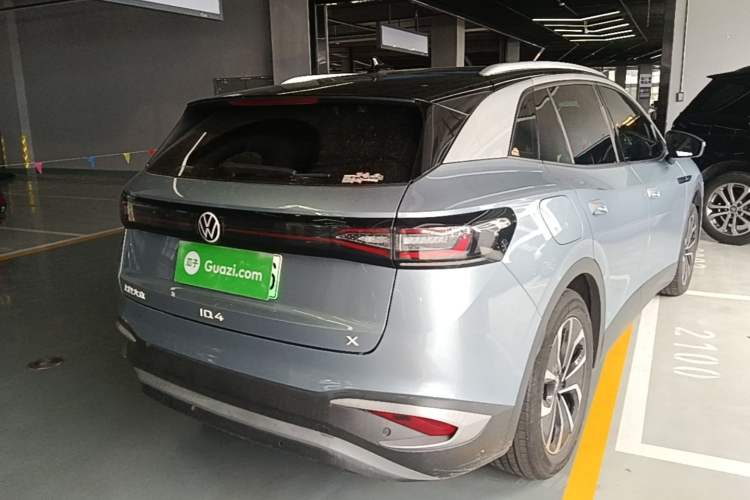 Used Volkswagen ID.4 X 2021 Pure Edition Rear Right 45 Deg