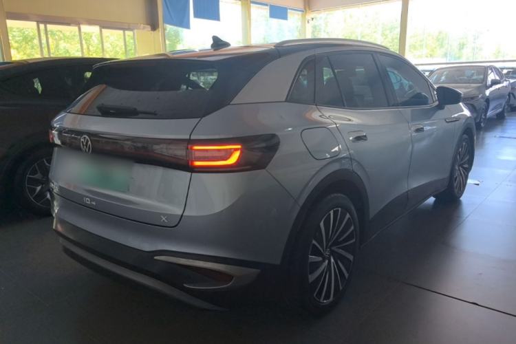 Used Volkswagen ID.4 X 2021 Pure+ Long-Range Edition Rear Right 45 Deg