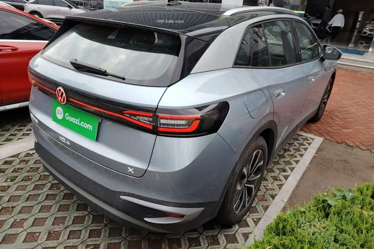 Used Volkswagen ID.4 X 2021 Pure Edition Rear Right 45 Deg