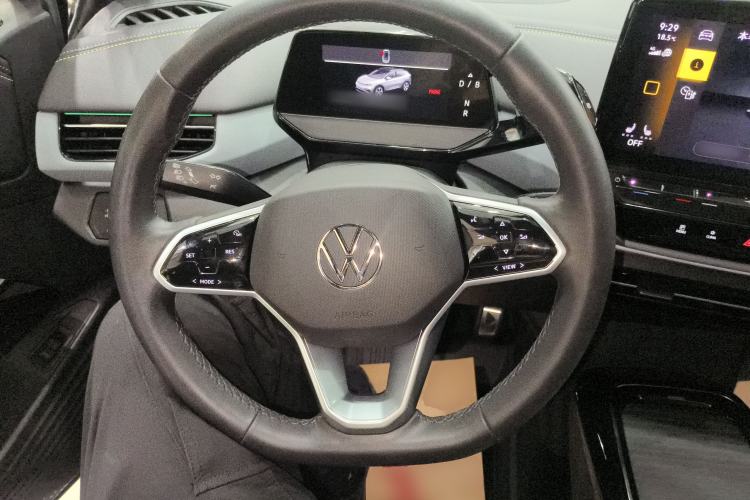 Used Volkswagen ID.4 X 2021 Prime Kinergy Four-Wheel Drive Edition Steering Wheel