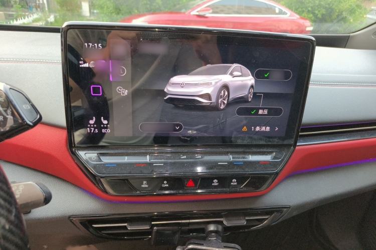 Used Volkswagen ID.4 X 2021 Pro Smart Long-Range Edition Audio And AC Panel