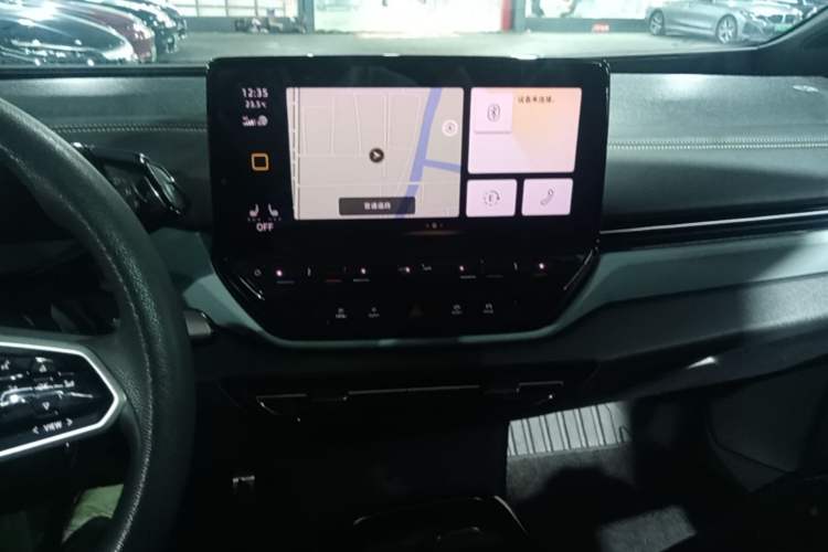 Used Volkswagen ID.4 X 2021 Pro Smart Long-Range Edition Audio And AC Panel
