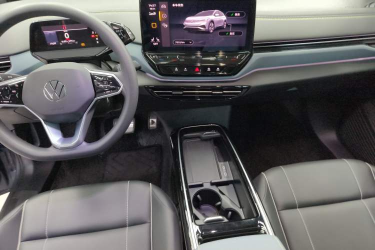 Used Volkswagen ID.4 X 2021 Pure Edition Audio And AC Panel