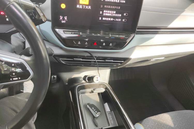 Used Volkswagen ID.4 X 2021 Kinergy All-Wheel Drive Early-Bird Edition Audio And AC Panel