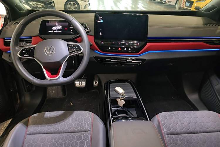 Used Volkswagen ID.4 X 2021 Prime Kinergy Four-Wheel Drive Edition Center Console