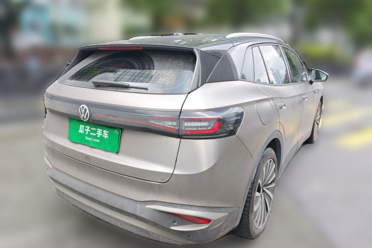 Used Volkswagen ID.4 X 2021 Pure+ Long-Range Edition Rear Right 45 Deg