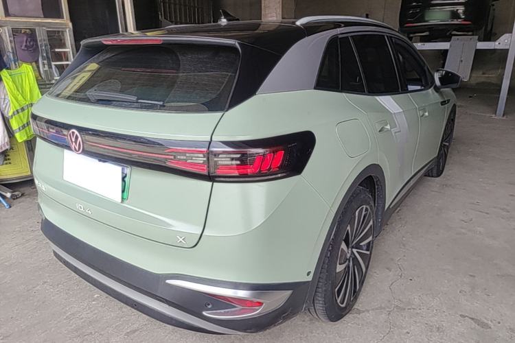 Used Volkswagen ID.4 X 2021 1st Edition ID. First Impression Edition Rear Right 45 Deg
