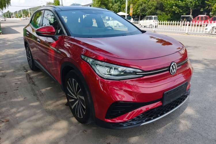 Used Volkswagen ID.4 X 2021 Pro Smart Long-Range Edition Front Right 45 Deg