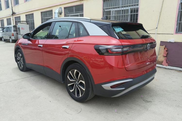 Used Volkswagen ID.4 X 2021 Pure Edition Rear Left 45 Deg