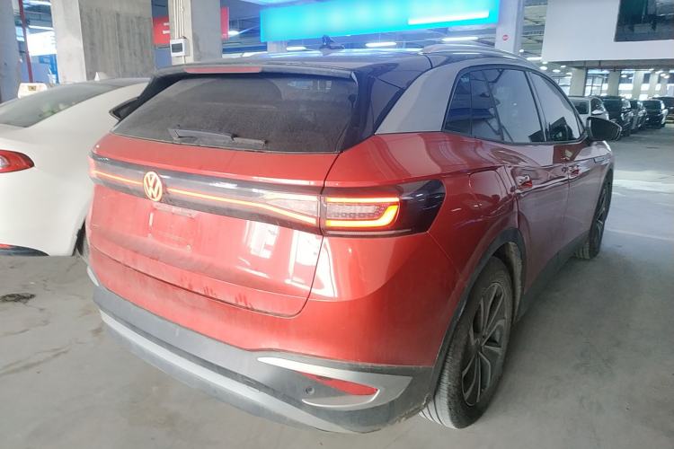 Used Volkswagen ID.4 X 2021 Pure Edition Rear Right 45 Deg