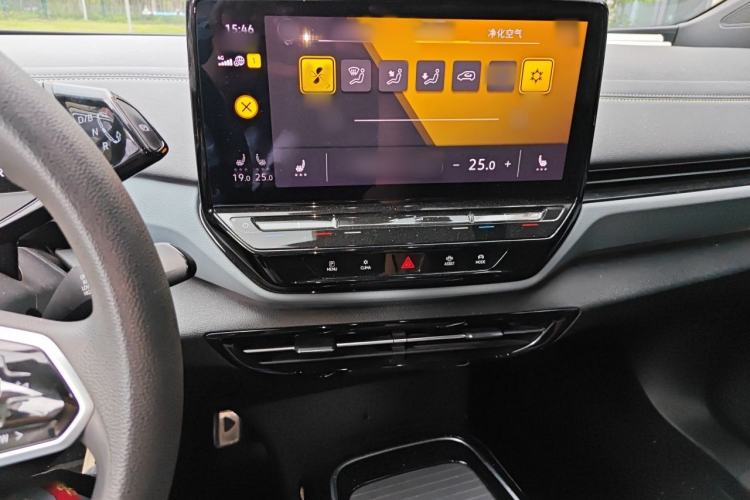 Used Volkswagen ID.4 X 2021 Pure+ Long-Range Edition Audio And AC Panel
