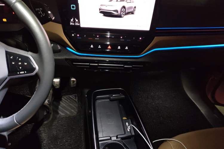 Used Volkswagen ID.4 X 2021 Pro Smart Long-Range Edition Audio And AC Panel
