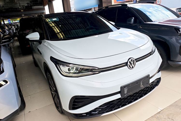 Used Volkswagen ID.4 X 2021 Pure+ Long-Range Edition Front Right 45 Deg