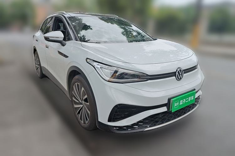 Used Volkswagen ID.4 X 2021 Pure+ Long-Range Edition Front Right 45 Deg