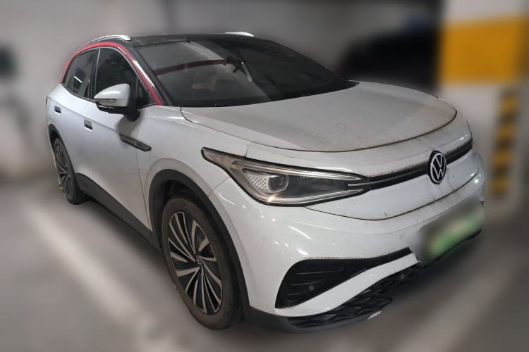 Used Volkswagen ID.4 X 2021 Pure+ Long-Range Edition Front Right 45 Deg