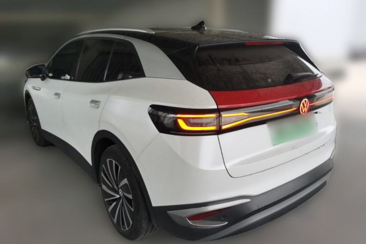 Used Volkswagen ID.4 X 2021 Pure+ Long-Range Edition Rear Left 45 Deg