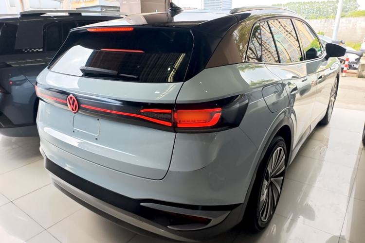 Used Volkswagen ID.4 X 2021 Pure+ Long-Range Edition Rear Right 45 Deg