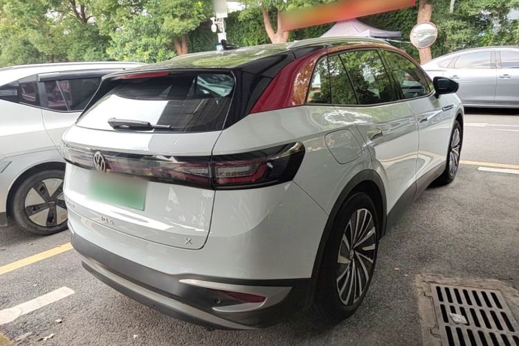 Used Volkswagen ID.4 X 2021 Pure+ Long-Range Edition Rear Right 45 Deg