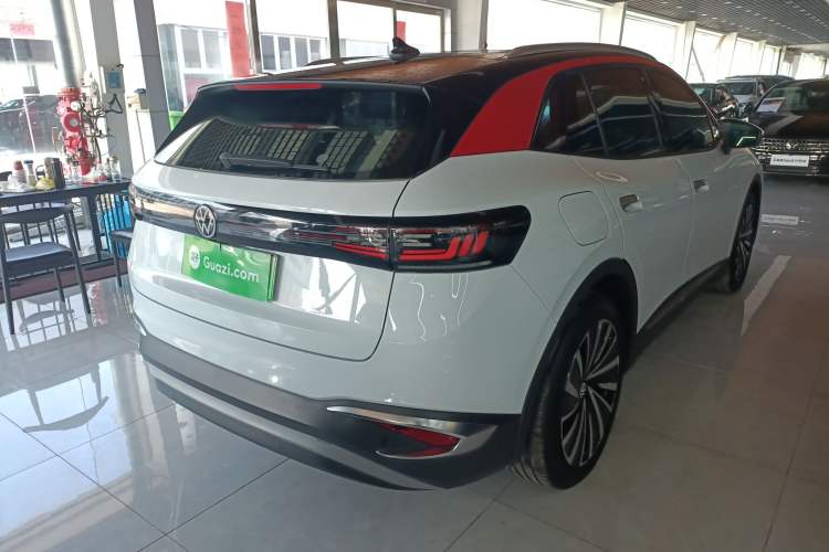Used Volkswagen ID.4 X 2021 1st Edition ID. First Impression Edition Rear Right 45 Deg