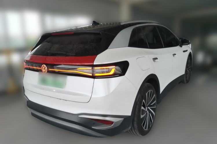 Used Volkswagen ID.4 X 2021 Pure+ Long-Range Edition Rear Right 45 Deg