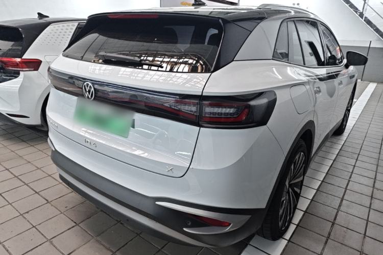 Used Volkswagen ID.4 X 2021 Pure+ Long-Range Edition Rear Right 45 Deg